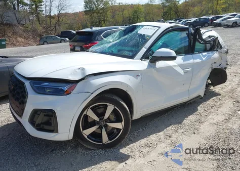 2022 Audi Q5 Premium Plus 45 Tfsi S Line Quattro S Tronic из США, поврежденный, VIN WA1EAAFY4N2008906